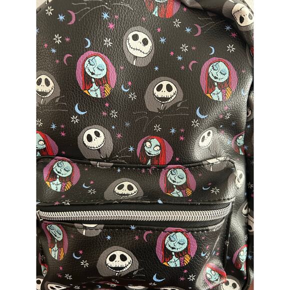 Disney Nightmare before Christmas Jack Skellington Mini Backpack 10" Bag NWT - Picture 4 of 4